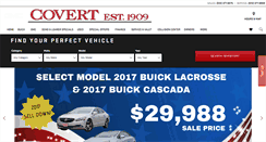 Desktop Screenshot of covertbuickgmc.com